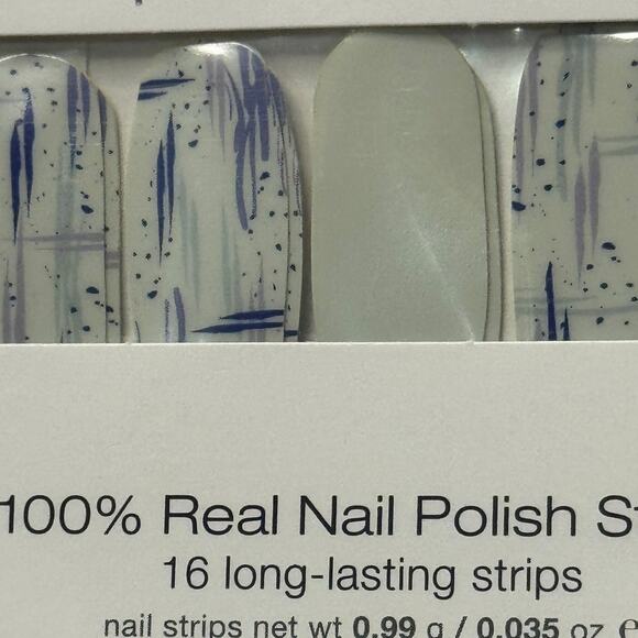 Color Street Other - NWT Color Street "Feeling Paint" Pastel Blue With Darker Blue Accents